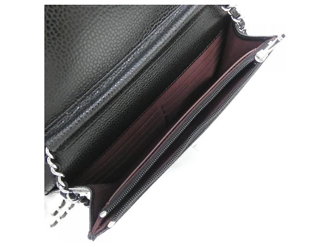 Catena per portafoglio Chanel AP4241 Nero Bordò - vista 6