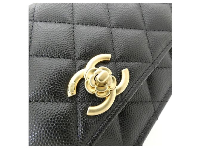 Cartera con cadena Chanel AP3580 Negro - vista 4