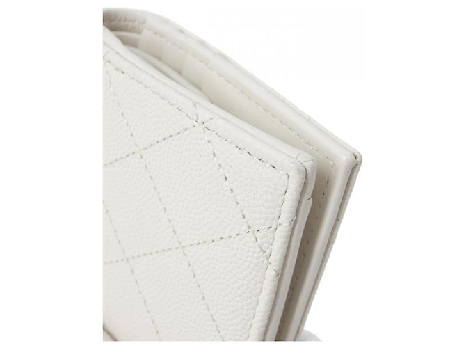 Timeless Portafoglio bi-fold Chanel AP2511 Bianco - vista 4