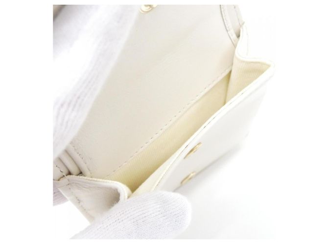 Timeless Portafoglio bi-fold Chanel AP2511 Bianco - vista 9