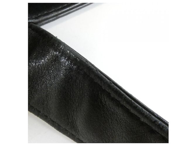 Borsa Chanel 14305 in pelle d'agnello nera Nero - vista 9