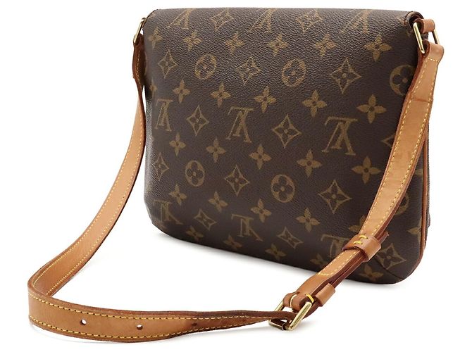 Louis Vuitton Monogram Musette Tango Schultertasche Braun - Ansicht 3