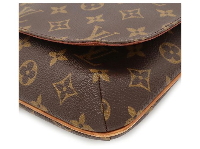 Louis Vuitton Monogram Musette Tango Schultertasche Braun - Ansicht 4