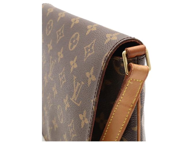 Louis Vuitton Monogram Musette Tango Schultertasche Braun - Ansicht 6