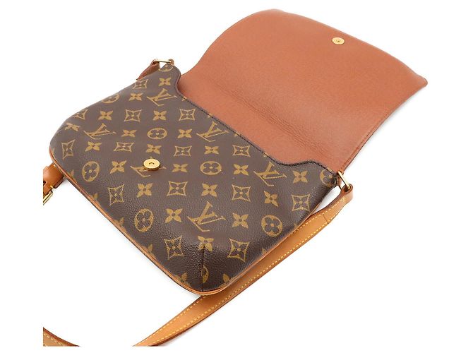 Louis Vuitton Monogram Musette Tango Schultertasche Braun - Ansicht 8
