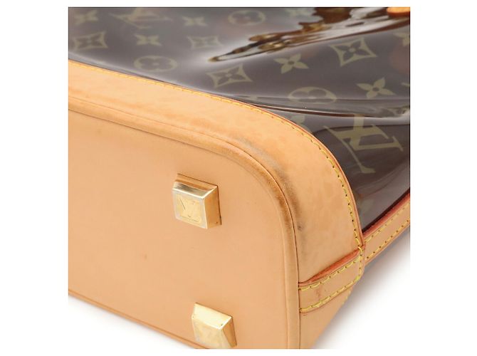 Louis Vuitton Monogram Vinyl Cabas Ambre PM Tragetasche Braun - Ansicht 4
