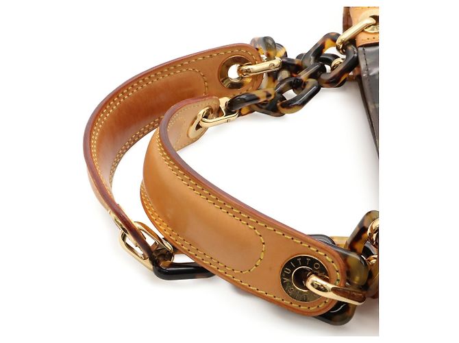 Louis Vuitton Monogram Vinyl Cabas Ambre PM Tragetasche Braun - Ansicht 5