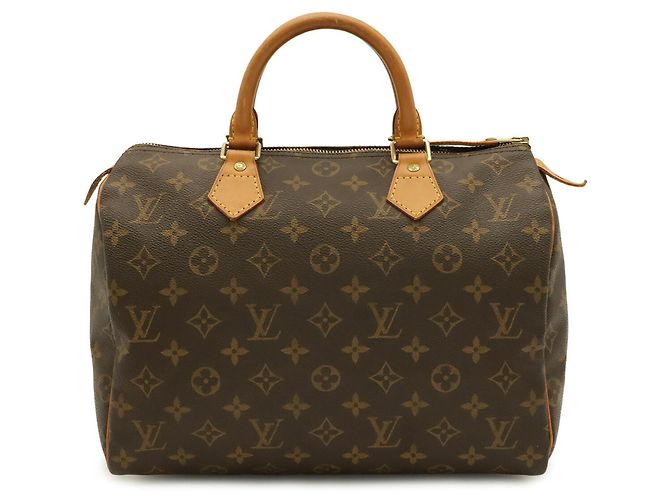 Louis Vuitton Monogram Speedy 30 Handtasche Braun - Ansicht 2