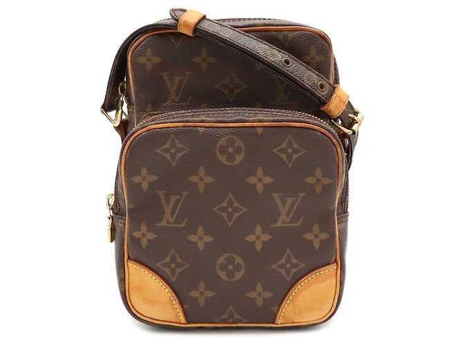 Louis Vuitton Monogram Amazon Schultertasche Pochette Braun - Ansicht 2