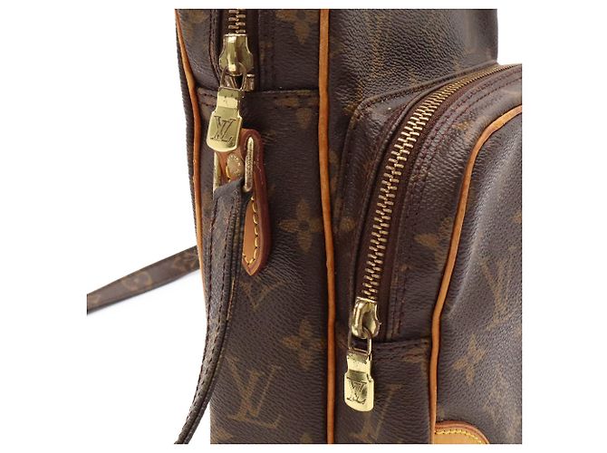Louis Vuitton Monogram Amazon Schultertasche Pochette Braun - Ansicht 6