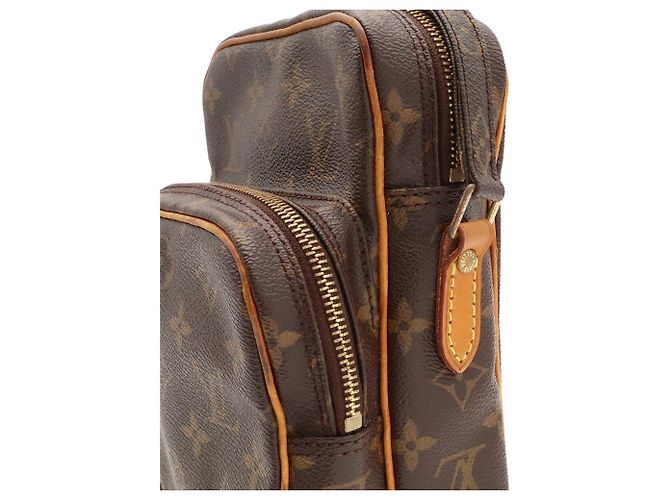 Louis Vuitton Monogram Amazon Schultertasche Pochette Braun - Ansicht 7