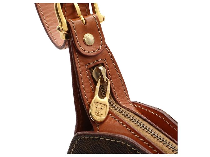 Céline Bolso de hombro Celine Macadam Castaño Marrón oscuro - vista 6
