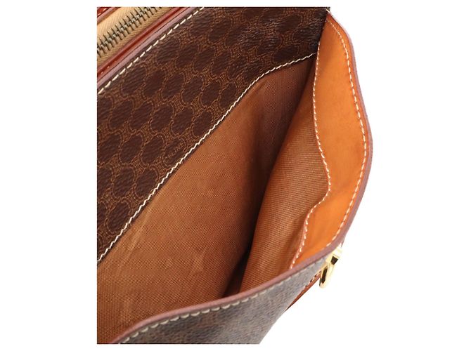Céline Bolso de hombro Celine Macadam Castaño Marrón oscuro - vista 9