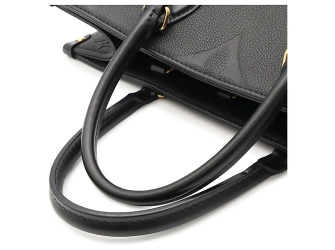 Borsa Tote Louis Vuitton Monogram Empreinte OnTheGo MM Nero - vista 5