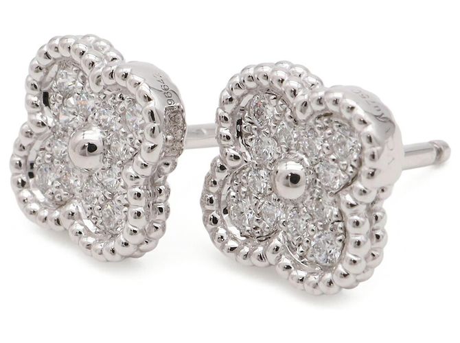 Van Cleef & Arpels Sweet Alhambra Ohrstecker Golden - Ansicht 3