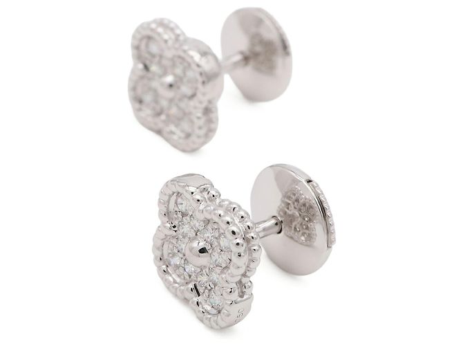 Van Cleef & Arpels Sweet Alhambra Ohrstecker Golden - Ansicht 4