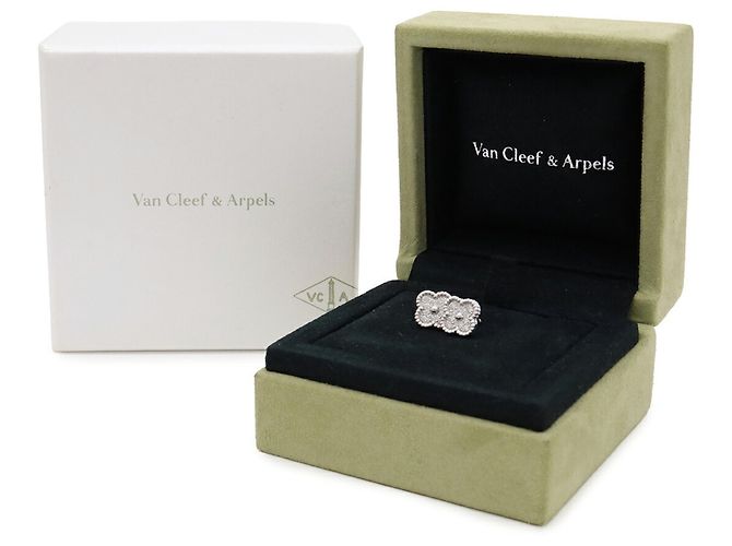 Van Cleef & Arpels Sweet Alhambra Ohrstecker Golden - Ansicht 8