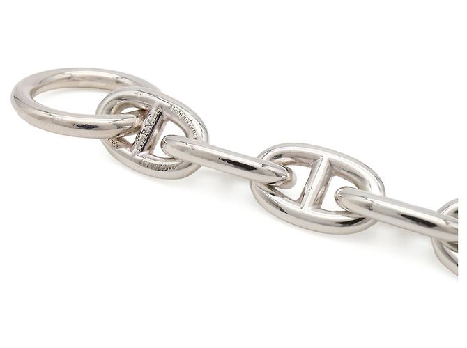 Hermès Bracciale con Charm Hermes Chaine d'Ancre MM Silver Argento - vista 5