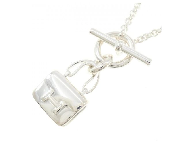 Hermès Collana Amulette Constance Hermes Argento - vista 3