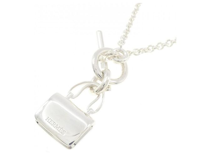 Hermès Collana Amulette Constance Hermes Argento - vista 4
