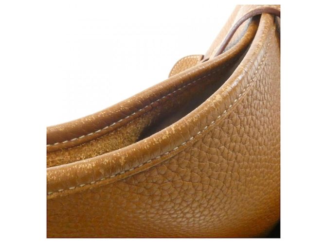 Hermès Borsa a tracolla Hermes Evelyne 3 GM Marrone - vista 5