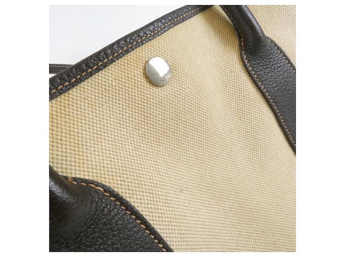 Hermès Borsa a mano Hermes Garden Party 36cm Marrone - vista 3