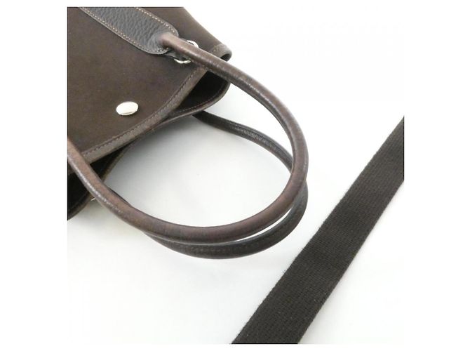 Hermès Hermes Garden File PM Handtasche Braun - Ansicht 4