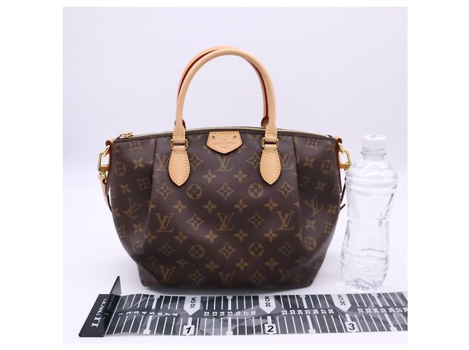 Borsa Louis Vuitton Monogram Turenne PM M48813 Marrone Beige - vista 3