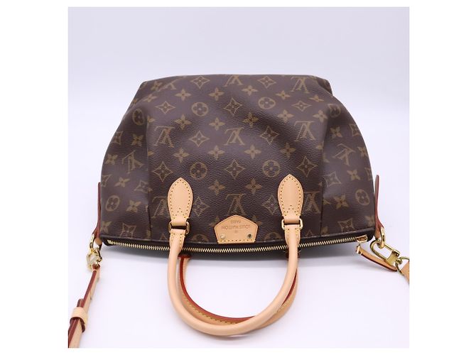 Borsa Louis Vuitton Monogram Turenne PM M48813 Marrone Beige - vista 8