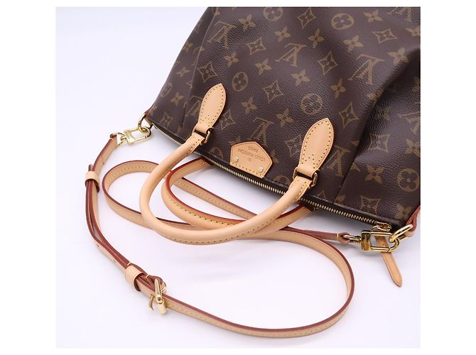 Borsa Louis Vuitton Monogram Turenne PM M48813 Marrone Beige - vista 9
