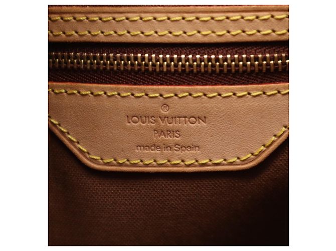 Bolsa Louis Vuitton Monogram Batignolles Horizontal Marrom Bege - vista 11