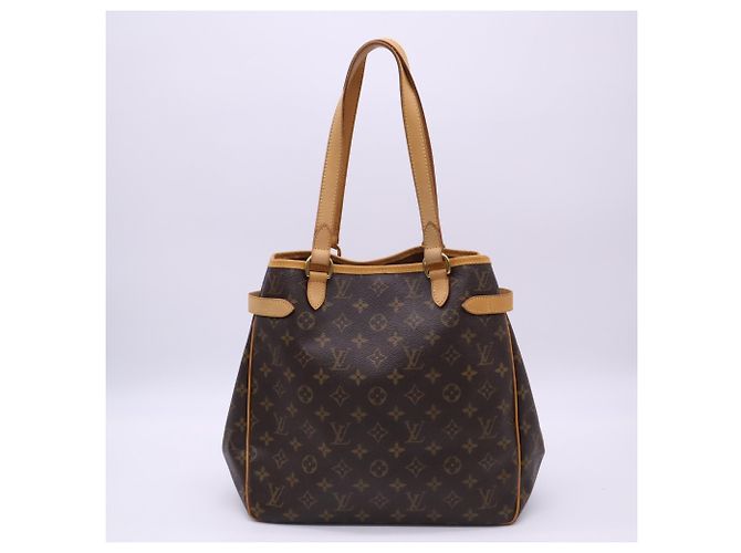 Bolsa Louis Vuitton Monogram Batignolles Horizontal Marrom Bege - vista 2