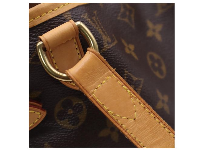 Bolsa Louis Vuitton Monogram Batignolles Horizontal Marrom Bege - vista 6