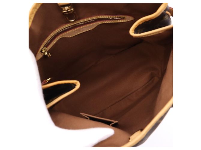 Bolsa Louis Vuitton Monogram Batignolles Horizontal Marrom Bege - vista 8