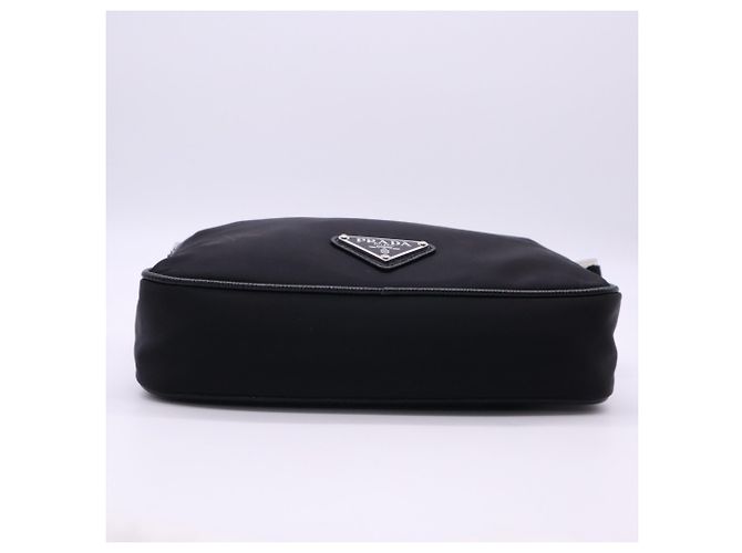 Borsa a tracolla Prada Re-Nylon Saffiano Nero - vista 2