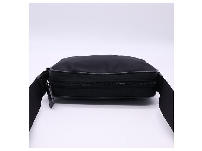 Borsa a tracolla Prada Re-Nylon Saffiano Nero - vista 3