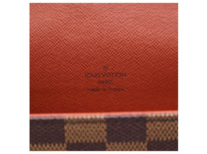 Borsa a tracolla lunga Louis Vuitton Damier Tribeca Marrone Beige - vista 14