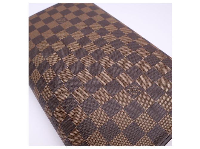 Borsa a tracolla lunga Louis Vuitton Damier Tribeca Marrone Beige - vista 4