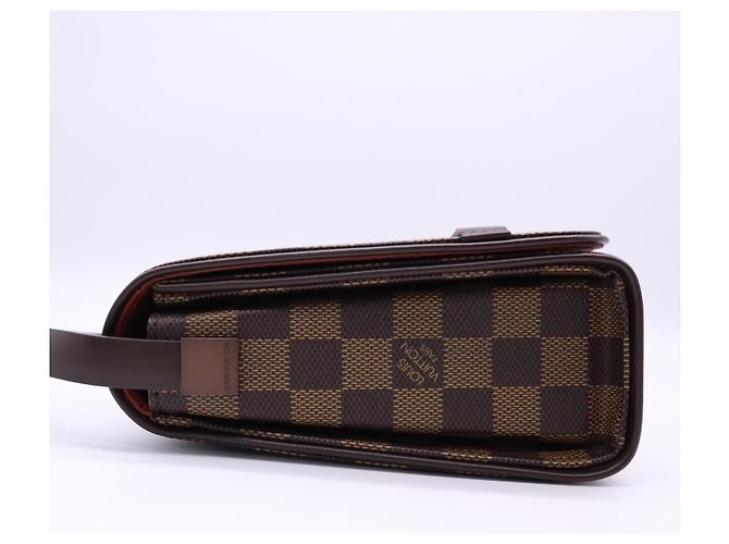 Borsa a tracolla lunga Louis Vuitton Damier Tribeca Marrone Beige - vista 5