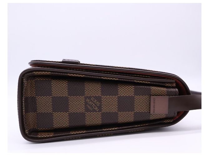 Borsa a tracolla lunga Louis Vuitton Damier Tribeca Marrone Beige - vista 6