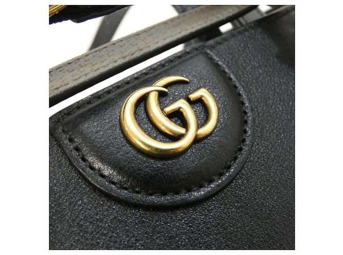 Gucci DIANA Handtasche aus Leder Schwarz - Ansicht 4