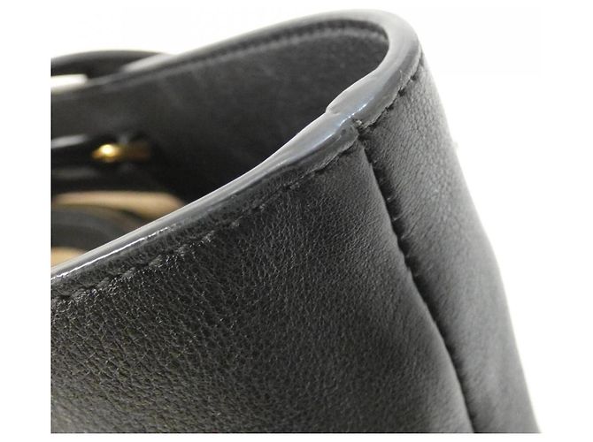 Gucci DIANA Handtasche aus Leder Schwarz - Ansicht 5