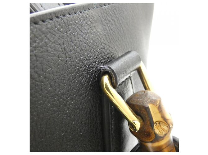 Gucci DIANA Handtasche aus Leder Schwarz - Ansicht 6