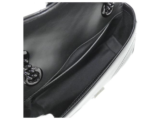 Borsa a tracolla Gucci GG Marmont Nero - vista 7