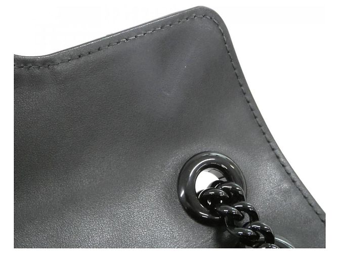 Borsa a tracolla Gucci GG Marmont Nero - vista 8