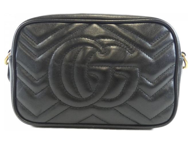Gucci GG Marmont Schultertasche Schwarz - Ansicht 2