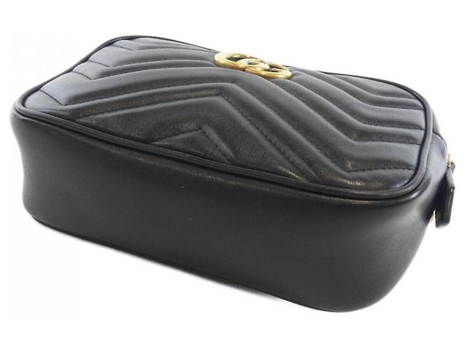 Gucci GG Marmont Schultertasche Schwarz - Ansicht 3