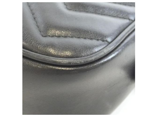 Gucci GG Marmont Schultertasche Schwarz - Ansicht 4