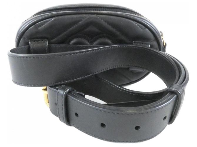 Borsetta da vita Gucci Gigi Marmont Nero - vista 2