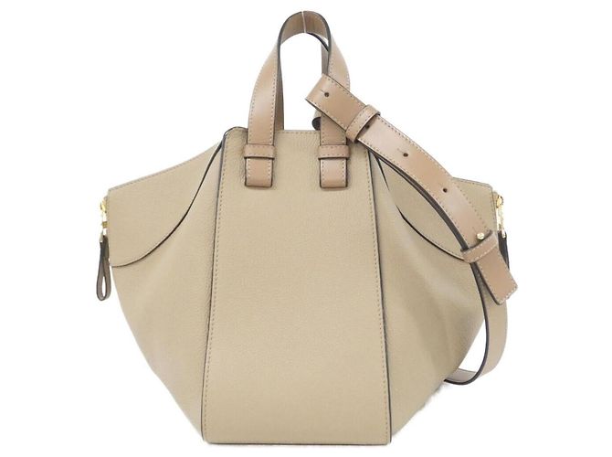 Bolsa de Ombro Loewe Hammock Small Bege - vista 2